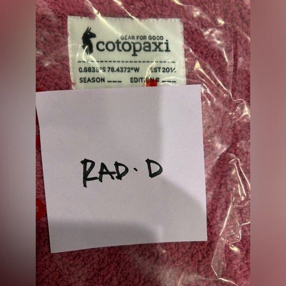 Cotopaxi Women's Large Trico Hybrid Jacket Rusty Rust NWT Hood High-Pile Fleece - Picture 15 of 15